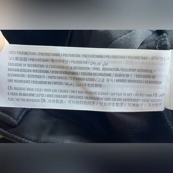 Abercrombie Fitch Faux Leather Women Skinny Pants Size 25 - Picture 10 of 10